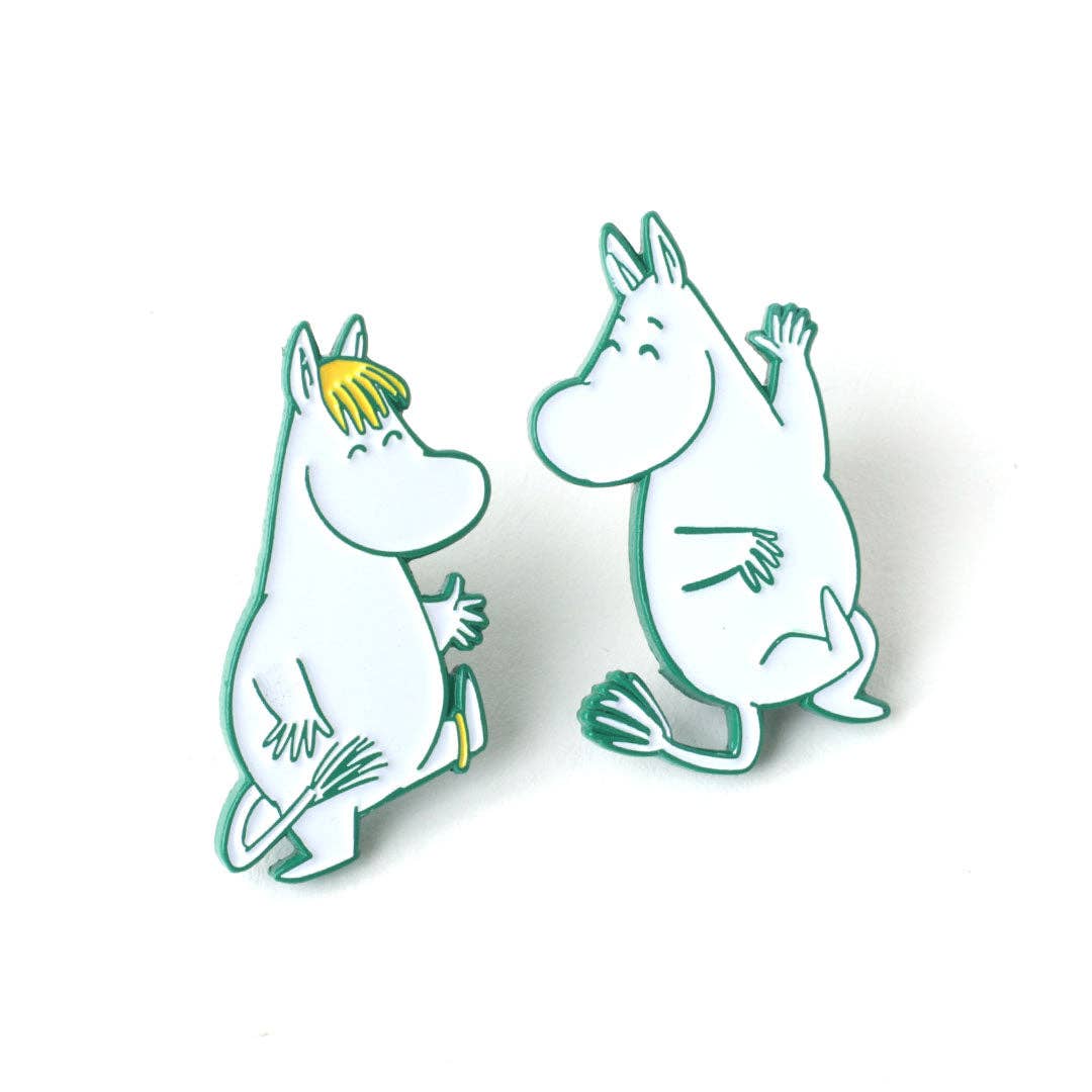 Moomintroll & Snorkmaiden 80th Pin Set