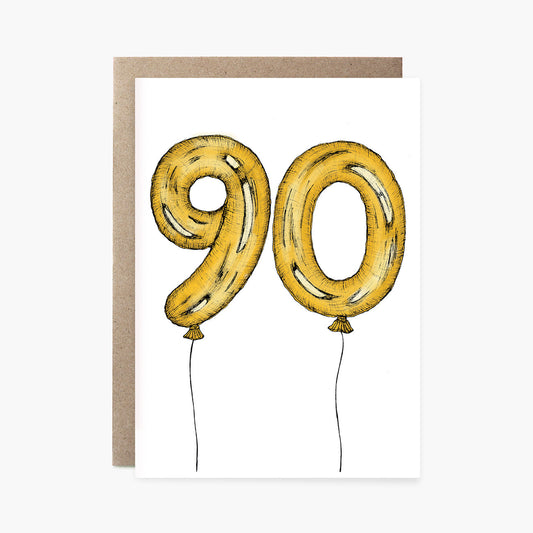 Ninetieth balloons