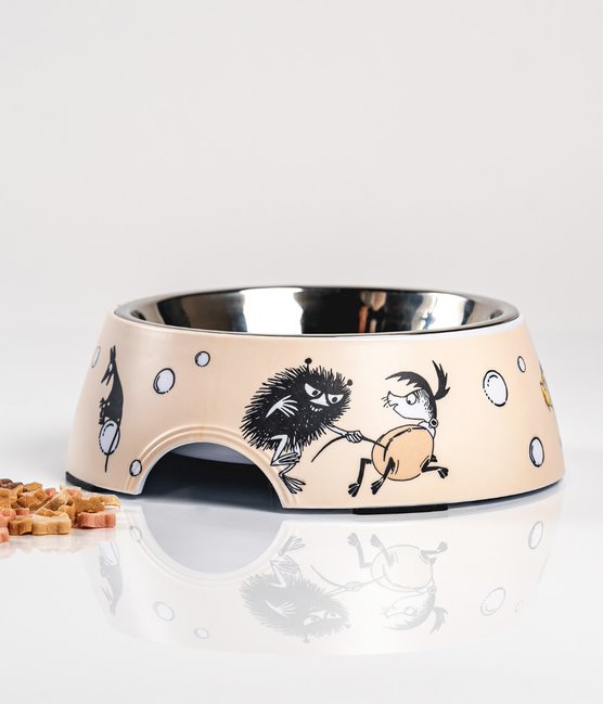Moomin Beige Pet Bowl Medium - view 5