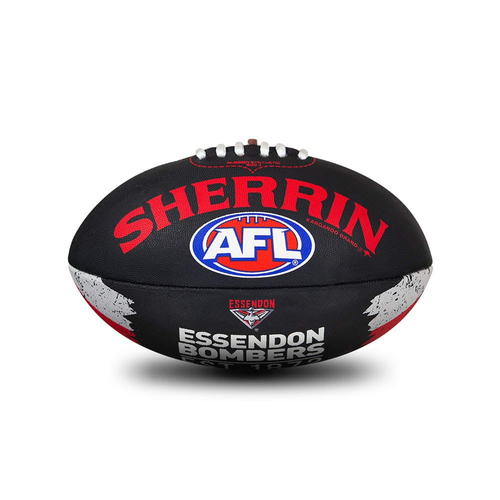 Essendon Bombers Sherrin Song Football Size 2