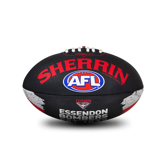 Essendon Bombers Sherrin Song Football Size 2