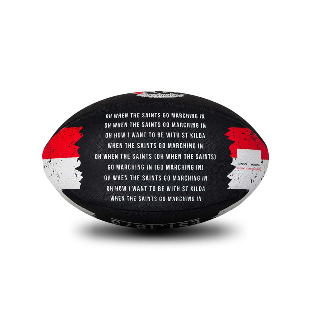 St Kilda Saints Sherrin Song Football Size 2