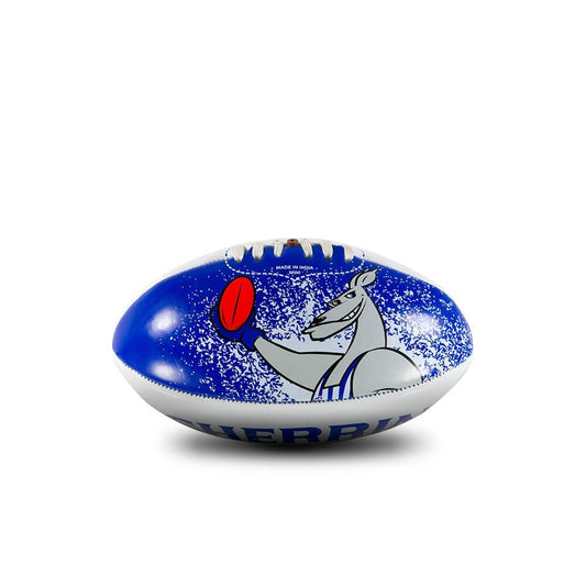 North Melbourne Kangaroos Sherrin Softie Football 20cm