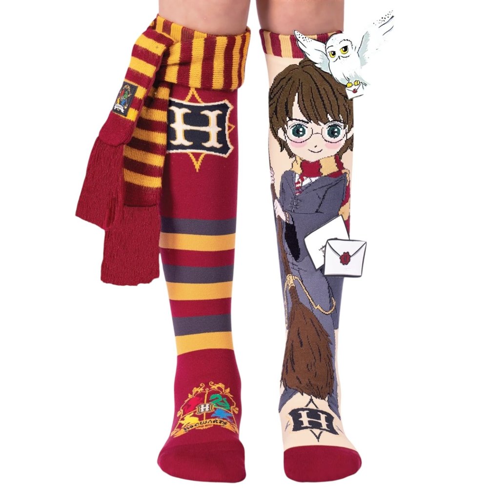 Harry Potter Socks Red/Yellow Socks Age 6–99