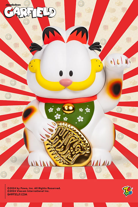 Fortune Garfield Gold Rush Figure 26cm