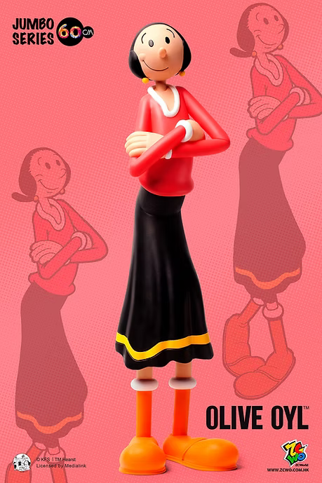 Olive Oyl Popeye 90th Anniversary Vinyl Figure 62cm