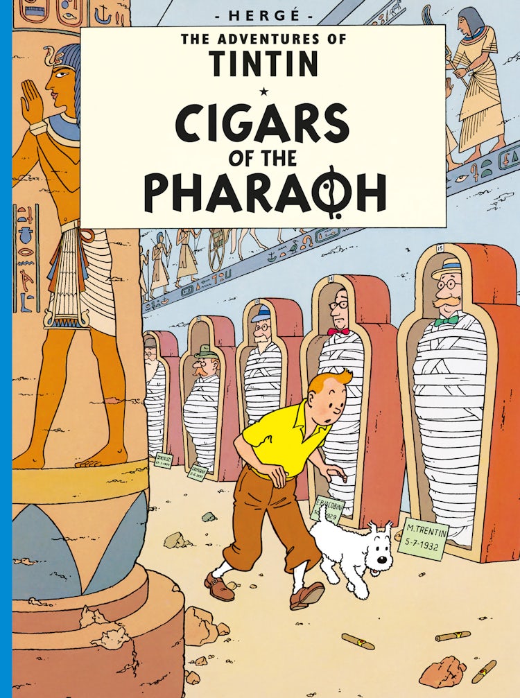English Album #04 Tintin Cigars of the Pharaoh