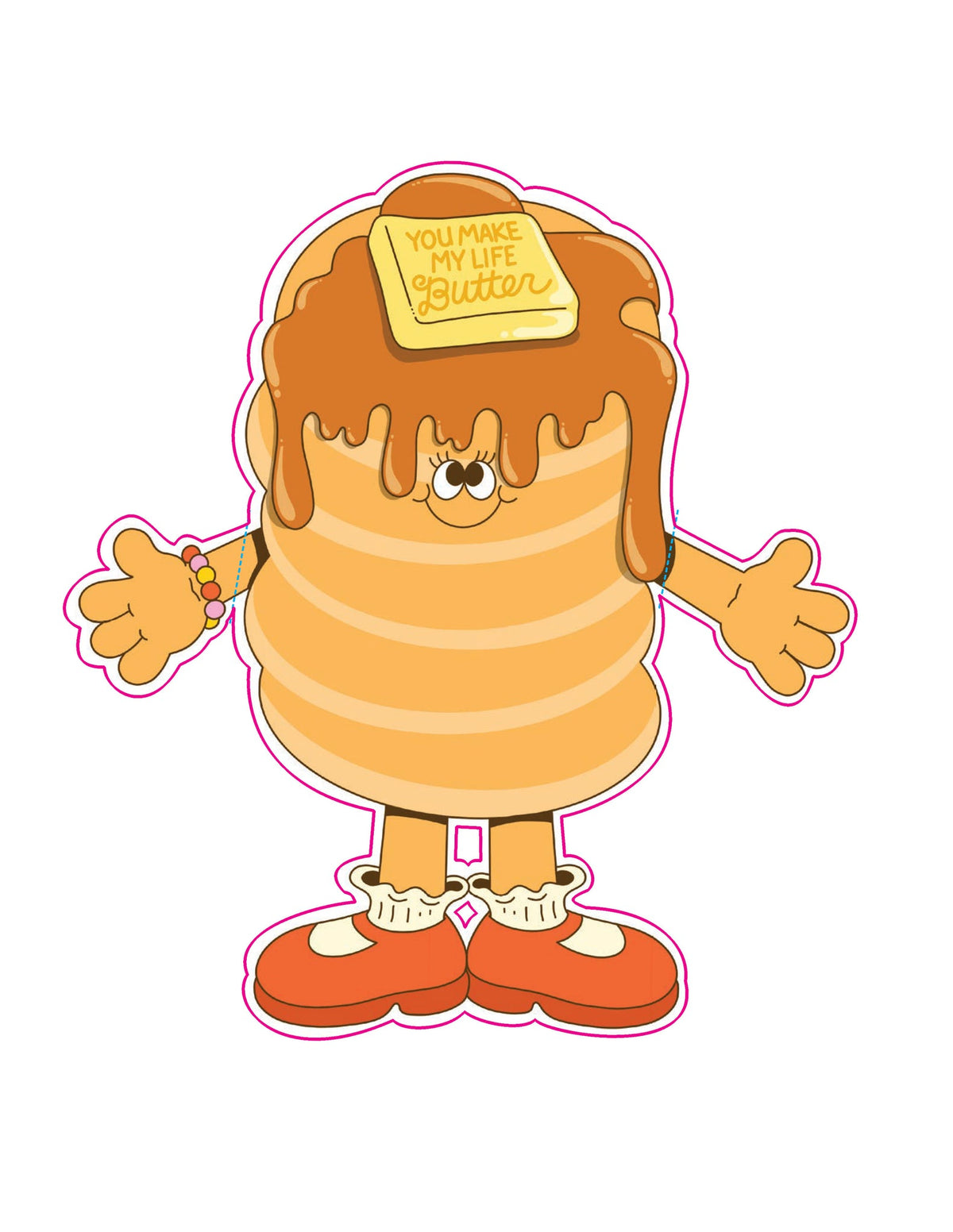 Comfort Food Hugs notecard design photo 4