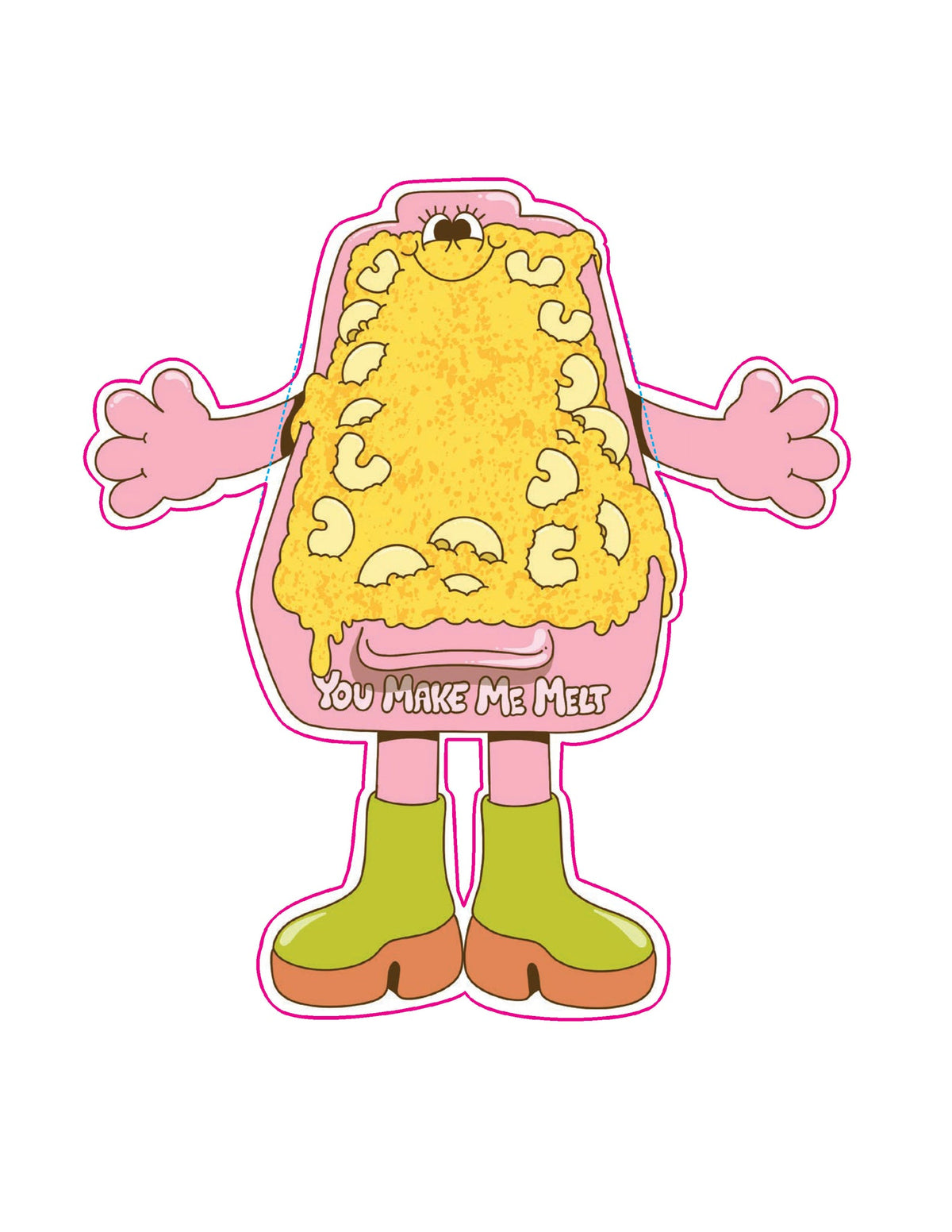 Comfort Food Hugs notecard design photo 3