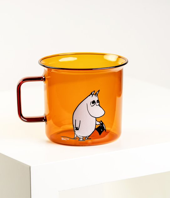 Moominpappa Borosilicate Glass Mug 350ml - view 2