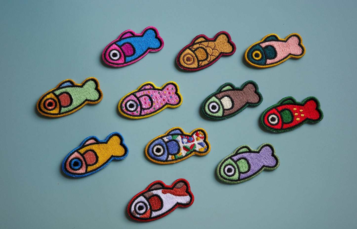 90's Throwback Fish Patch detail view 6