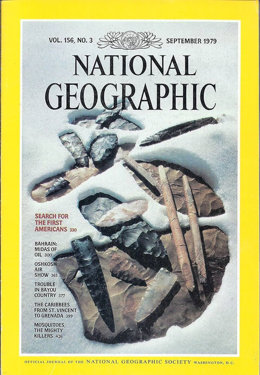 Vintage National Geographic Magazine september 1979