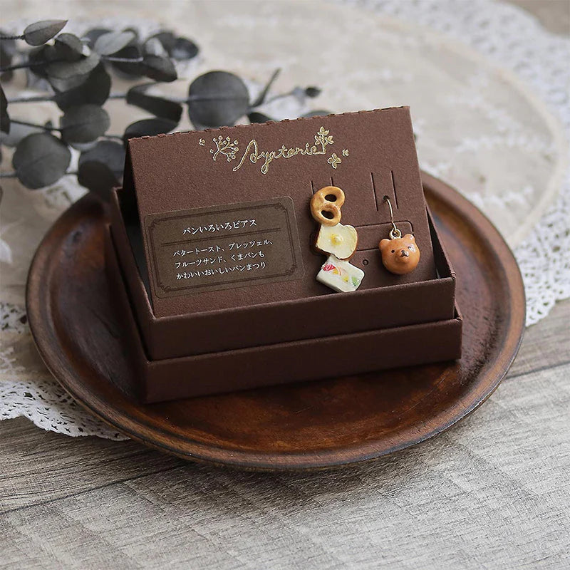 Ayatorie Bread Assortment Mismatced Earrings