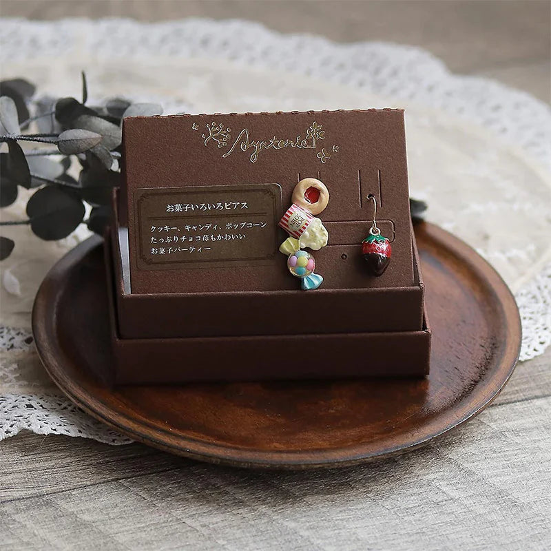 Ayatorie Snack Time Mismatched Earrings