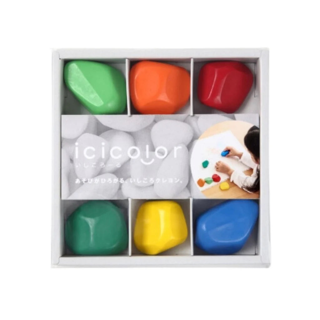 Crayons - Icicolor (Stone Shaped)