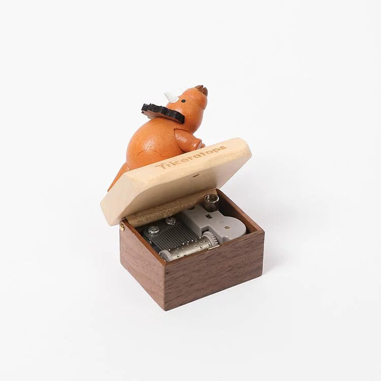 Triceratops Mini Music Box