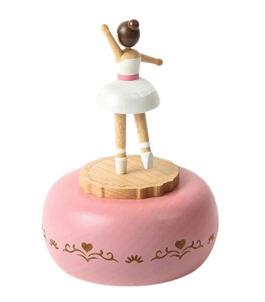 Ballet Girl Turn Round Music Box