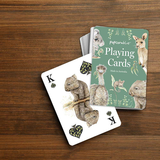 Australian Animal Playing Card