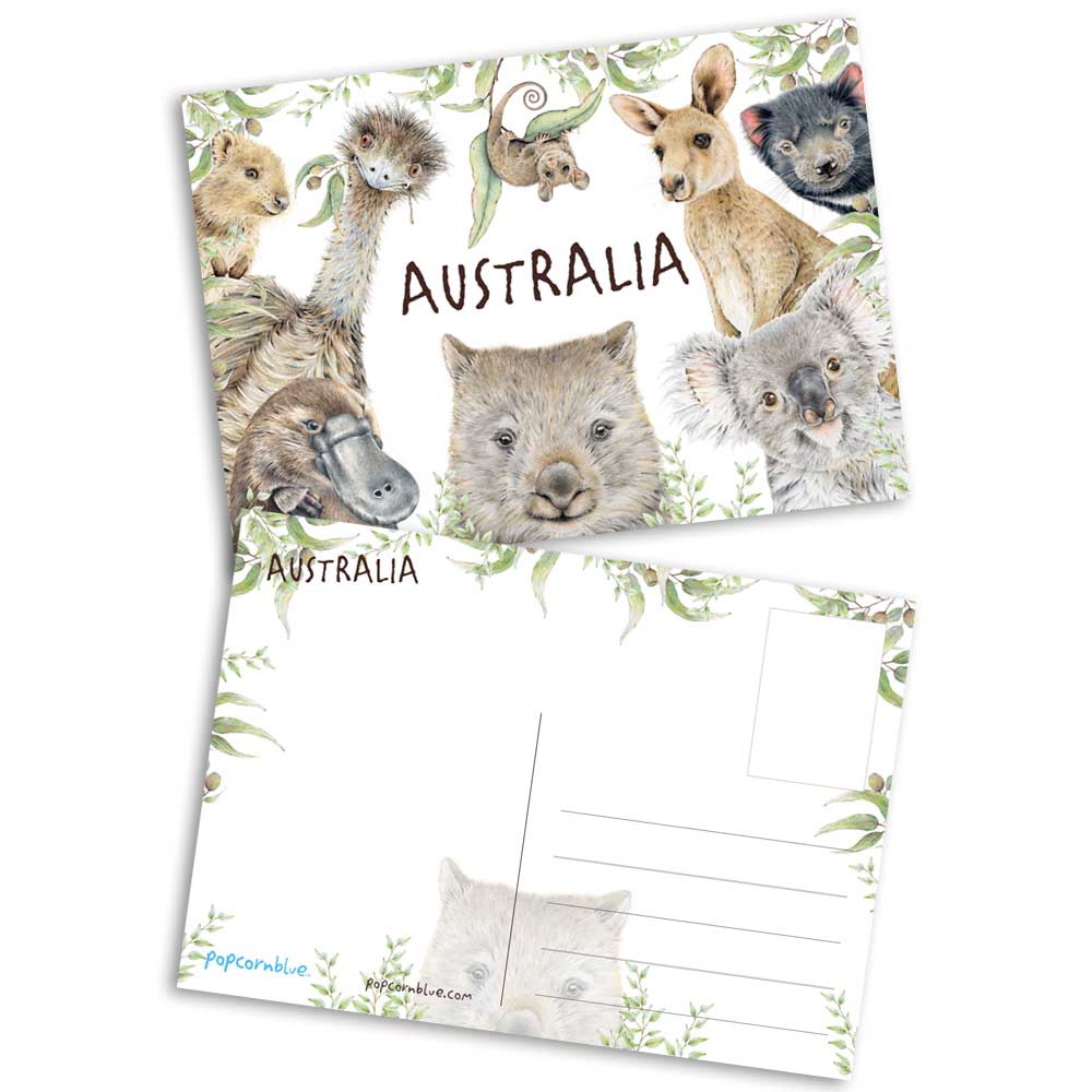 Postcard | Australian Animals Postcard
