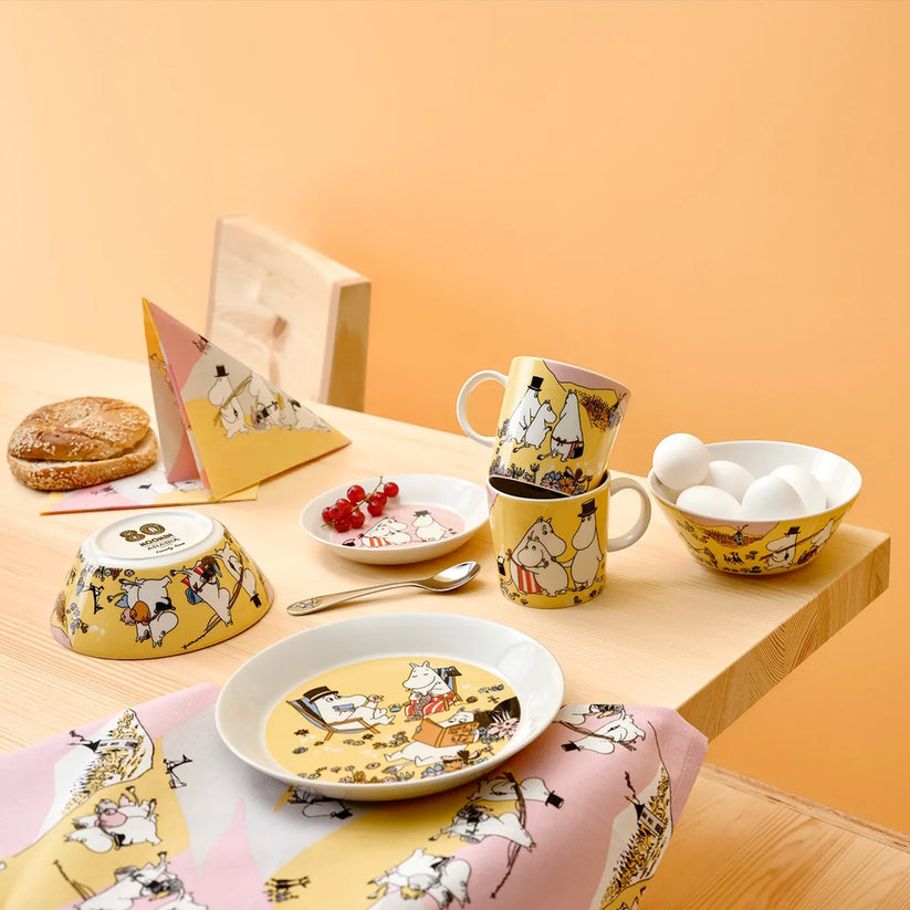Moomin Family Time Plate 19cm