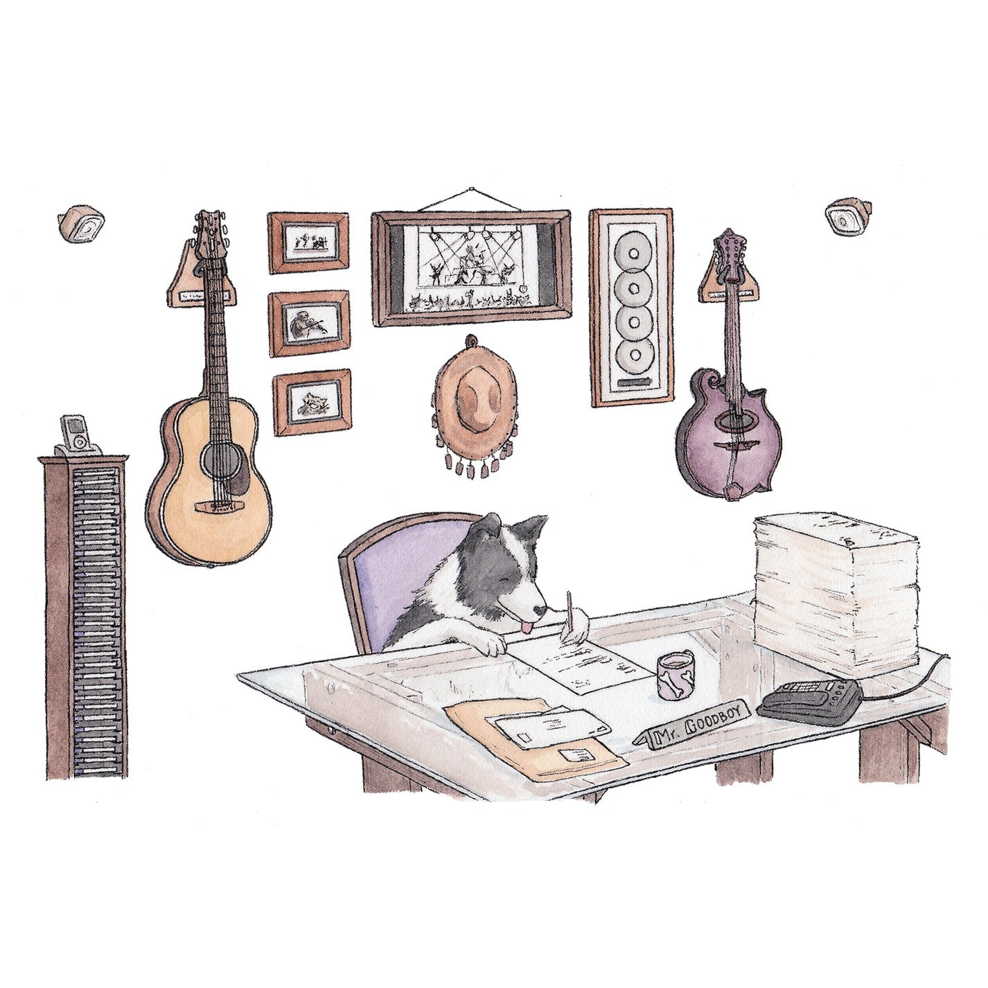 Mr Goodboy Greeting Card