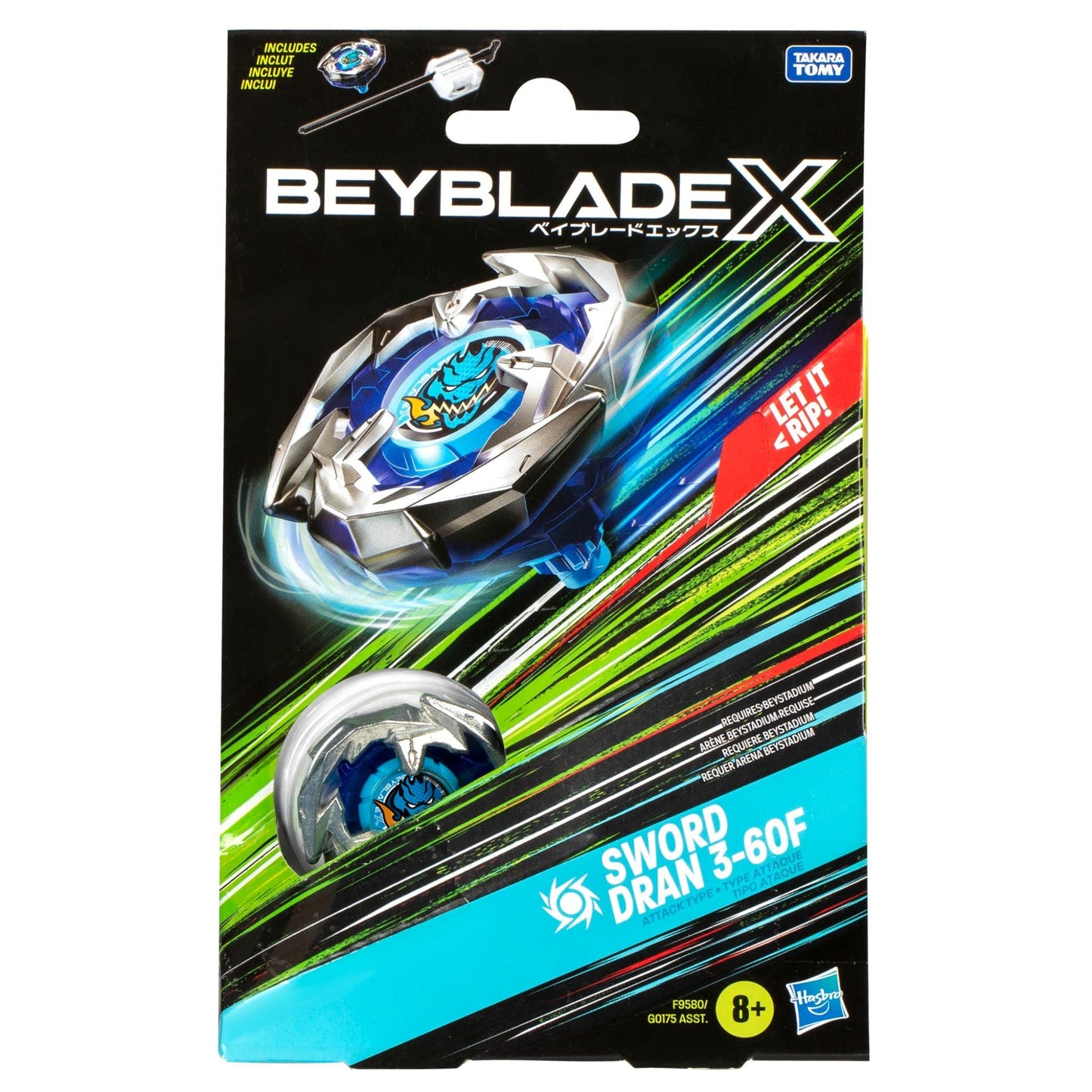 Beyblade X Sword Dran 3-60F Starter Pack
