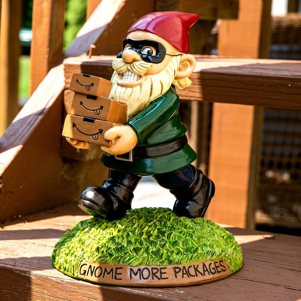 Porch Pirate Garden Gnome