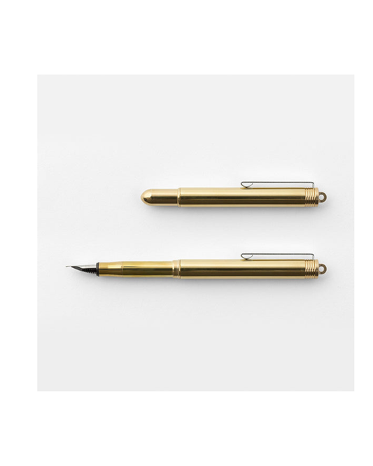 Brass Fountain Pen