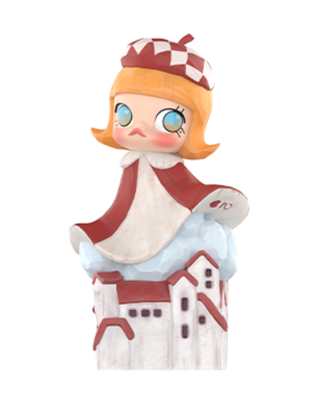 MOLLY Scenery Along the Way – Red Roofed Cottage Figure 10cm