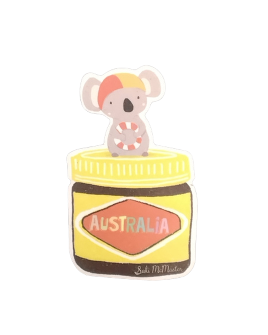 Koala & Aussie Treats Magnet - Suki McMaster