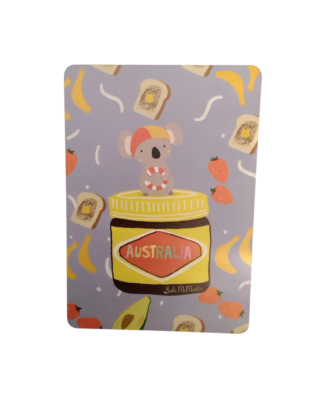 Koala & Aussie Treats Postcard - Suki McMaster