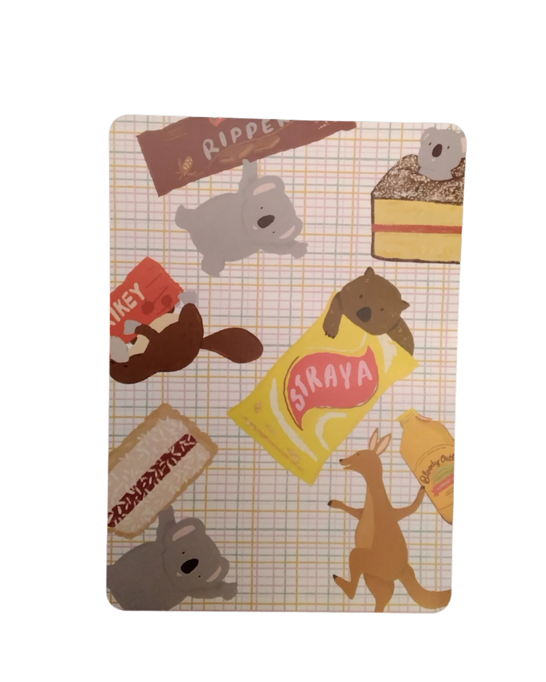Australian Animal & Treats Postcard - Suki McMaster