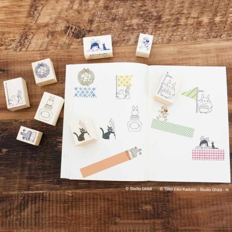 Totoro Wooden Stamp (Medium & Small Totoro)
