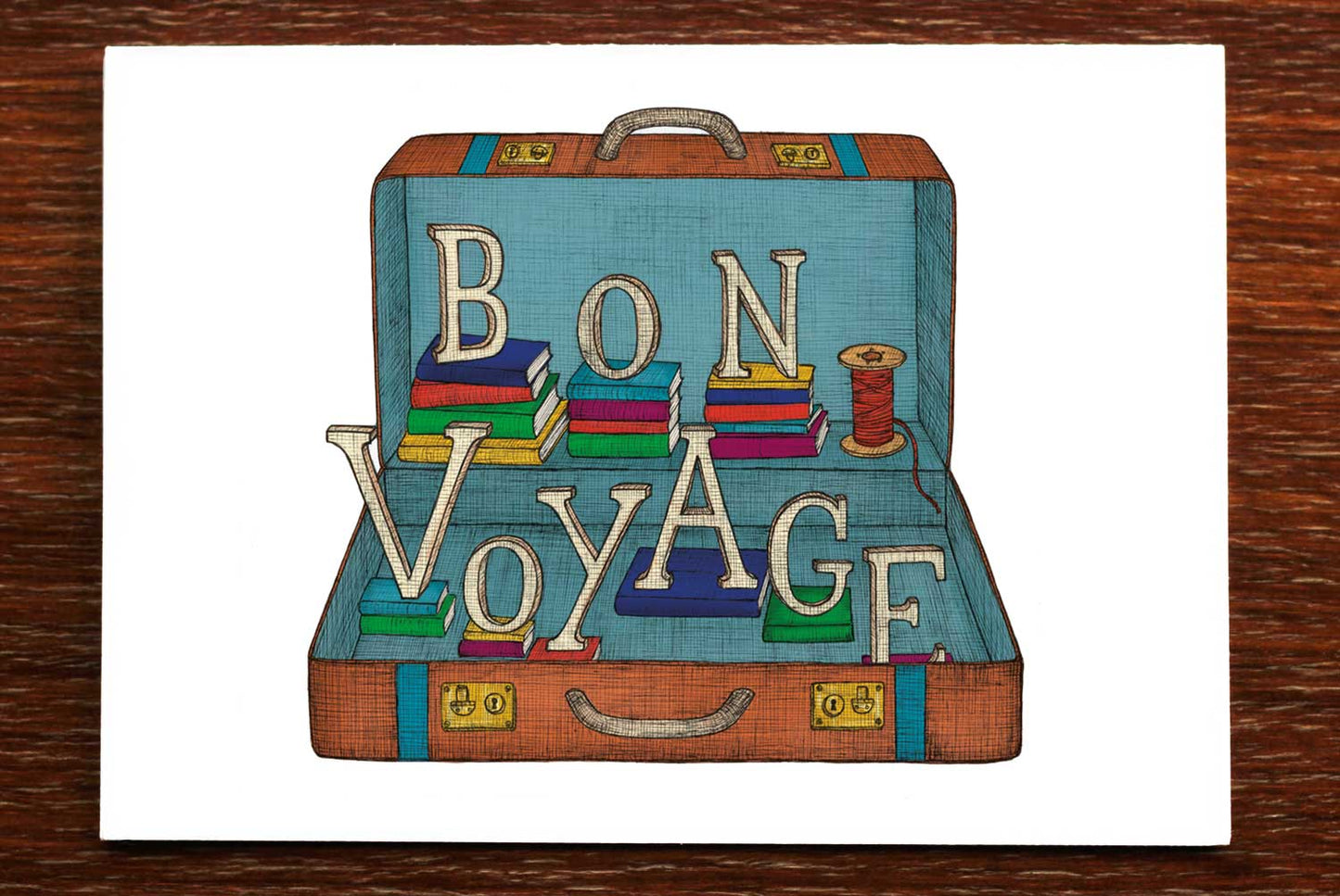 Bon Voyage – Greeting Card