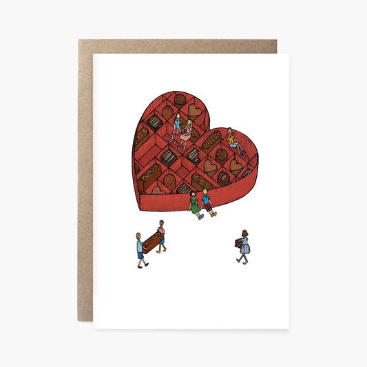 Box of Chocolates - Valentine's Day Card