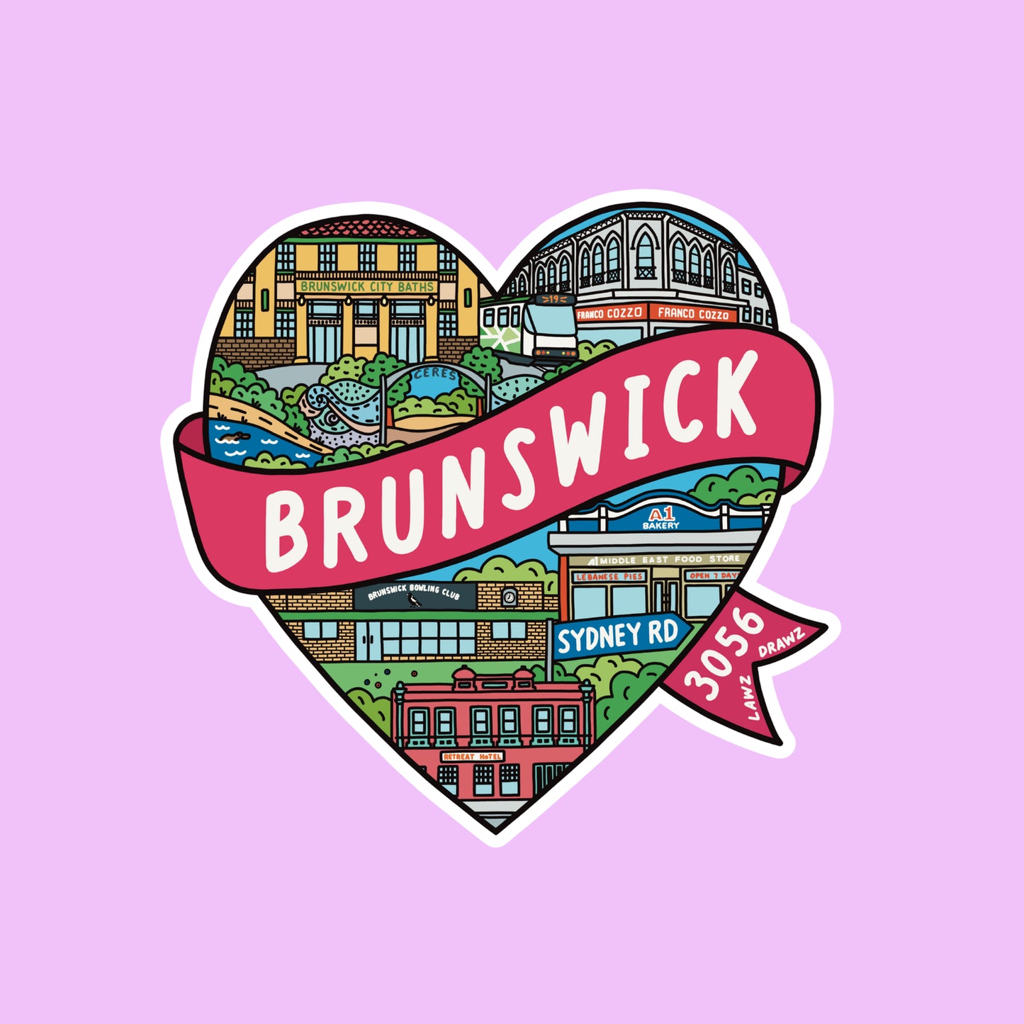 Brunswick Sticker