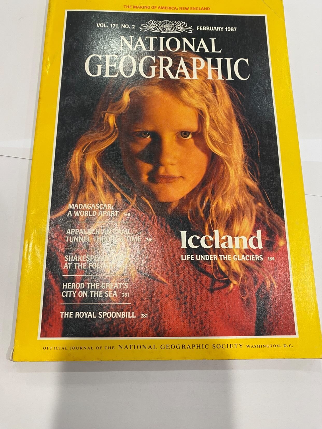 National Geographic Magazine February 1987