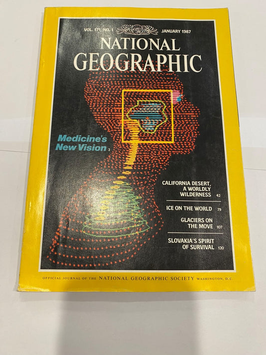 National Geographic Magazine January 1987