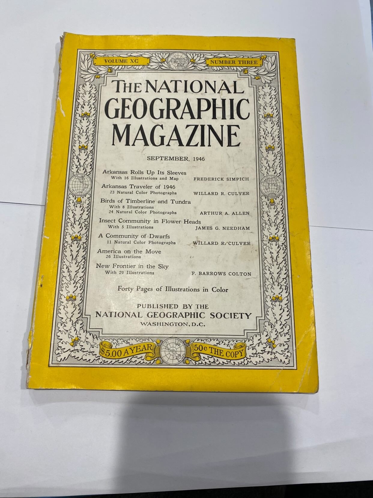 National Geographic Magazine September 1946