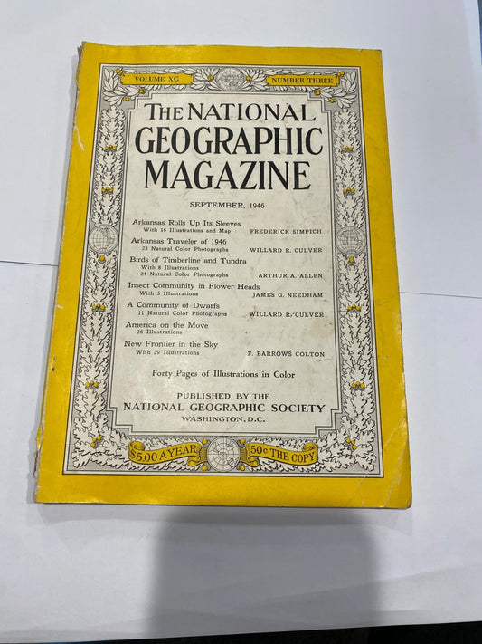 National Geographic Magazine September 1946