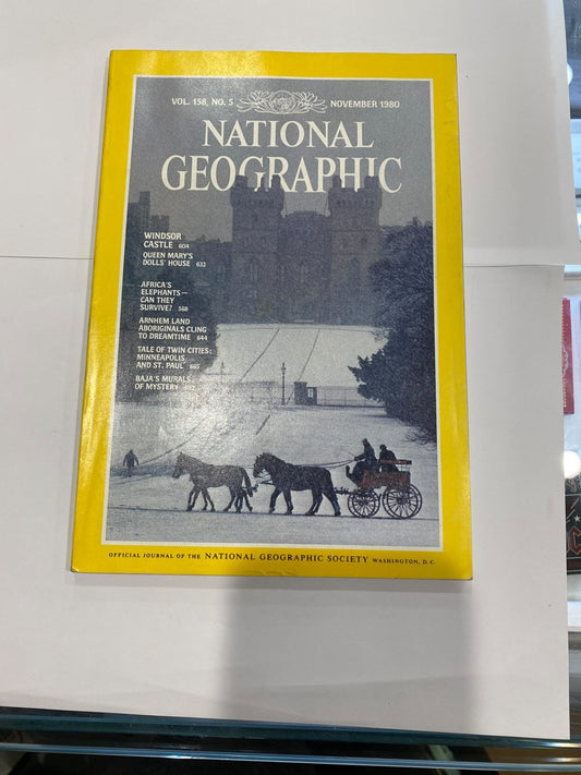 National Geographic Magazine November 1980