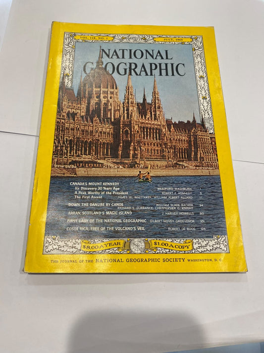 National Geographic Magazine July 1965