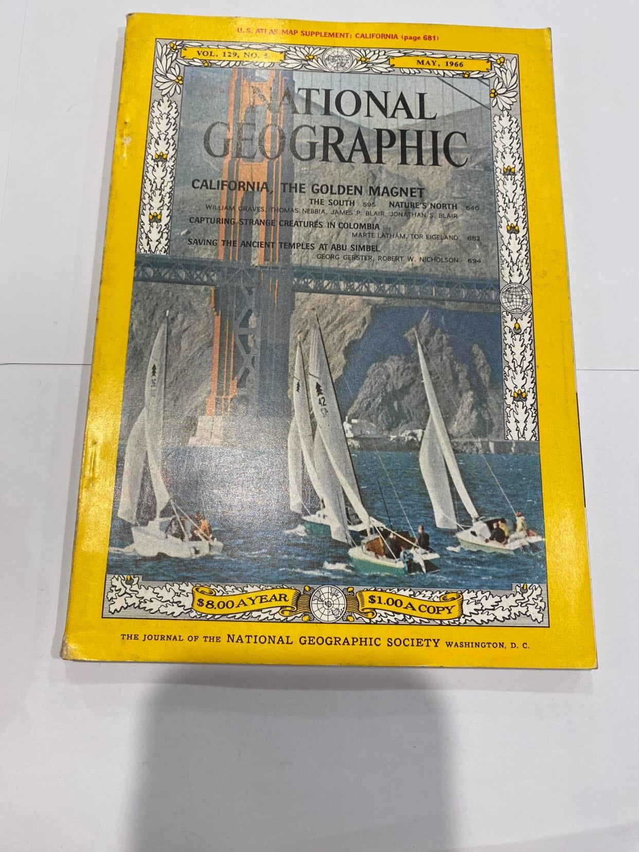 National Geographic Magazine May 1966