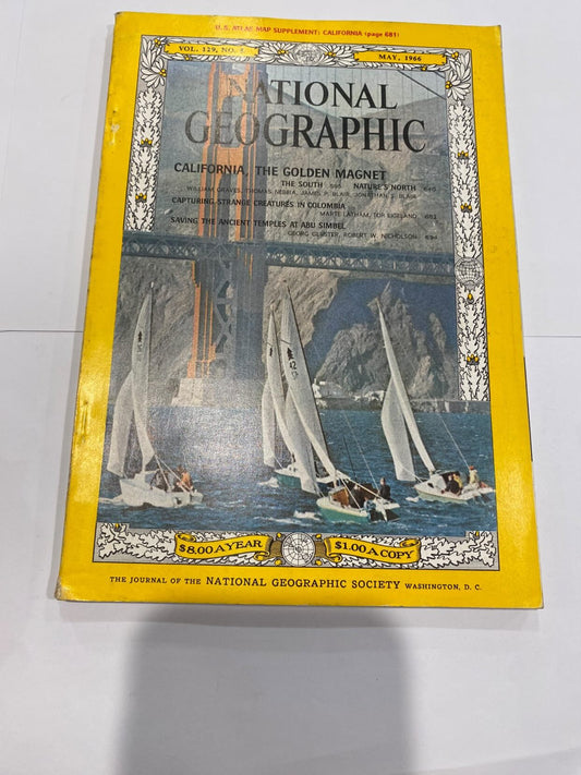 National Geographic Magazine May 1966