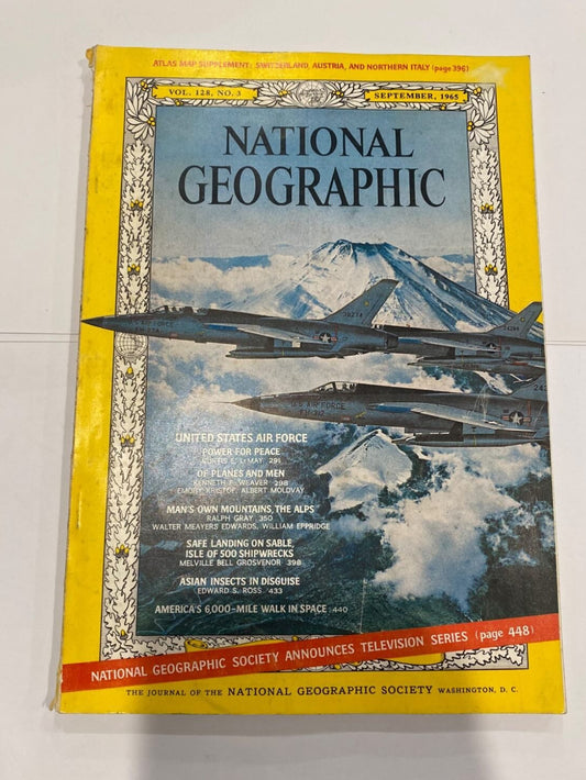 National Geographic Magazine September 1965