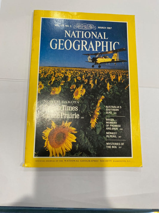 National Geographic Magazine March 1987