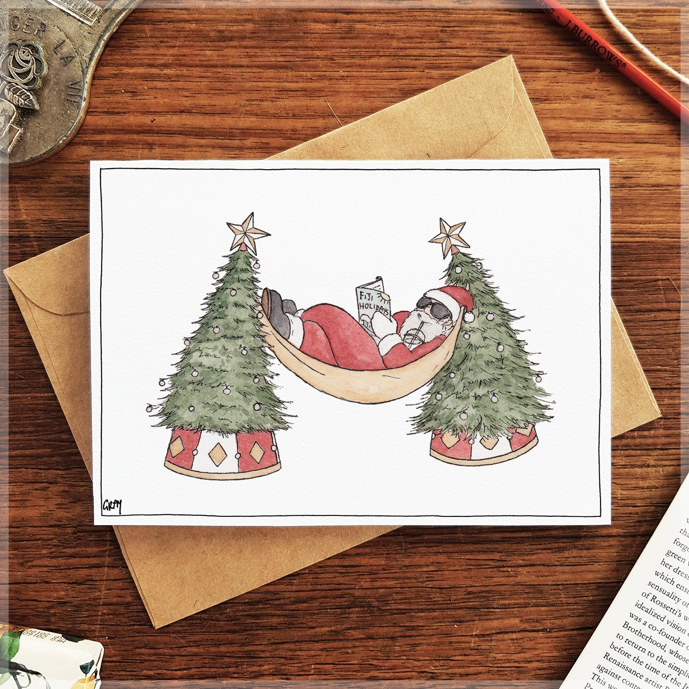 Happy Holidays - greeting card