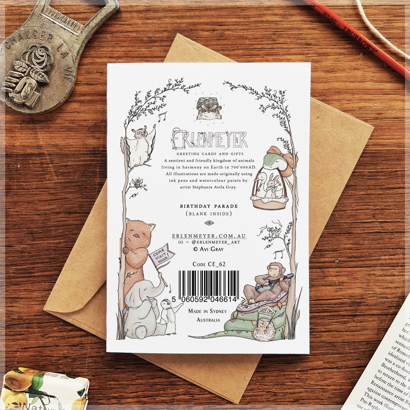 Birthday Parade - greeting card