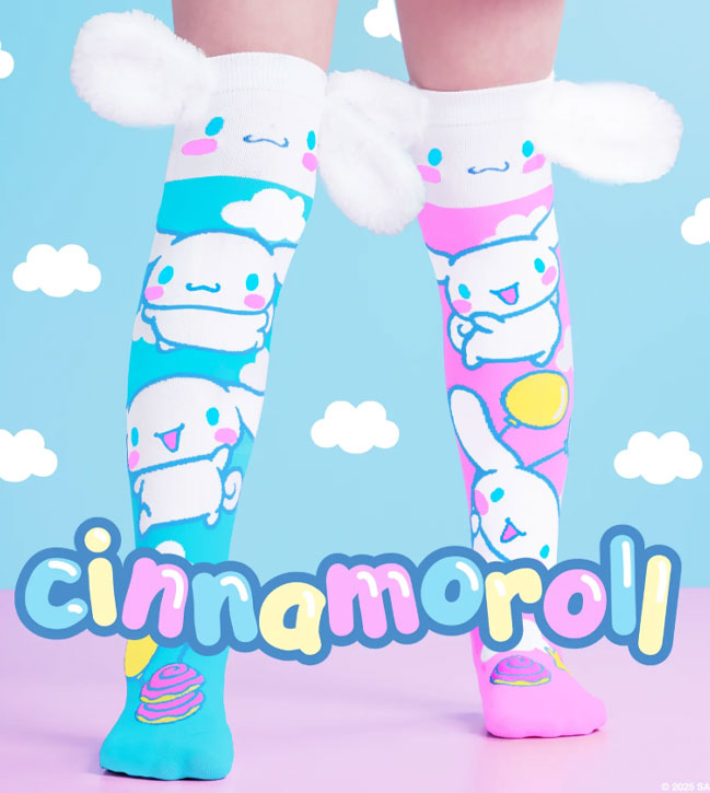 CINNAMOROLL Pink/Blue SOCKS Age 6 -99
