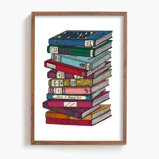 Classic Tales Book Art Print